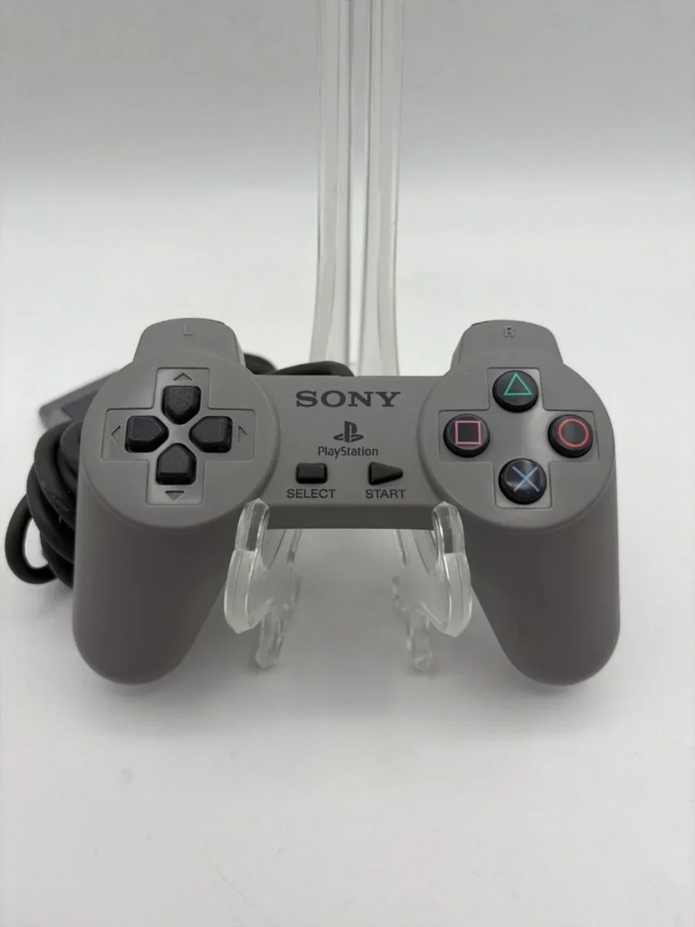 Sony PlayStation One PS1 Official OEM Gray Controller SCPH-1080 Tested Working